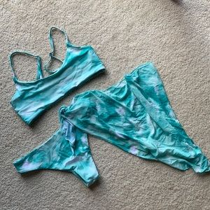 3 Piece Shein Bikini Set ‼️ CLOSET CLEANOUT. ACCEPTING ALL OFFERS.